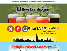 Tablet Screenshot of craftbeerfestivals.com